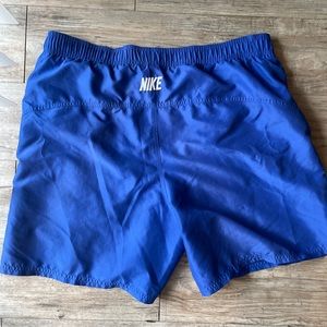 Blue vintage nike swim trunks 
Size: L
